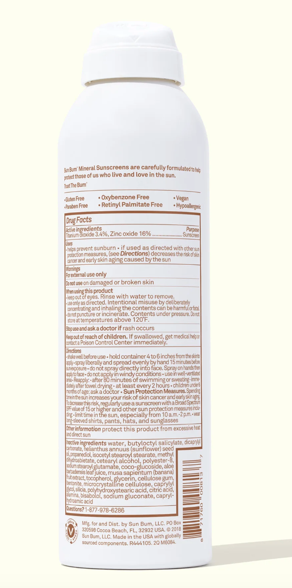 Mineral SPF 50 Sunscreen Spray