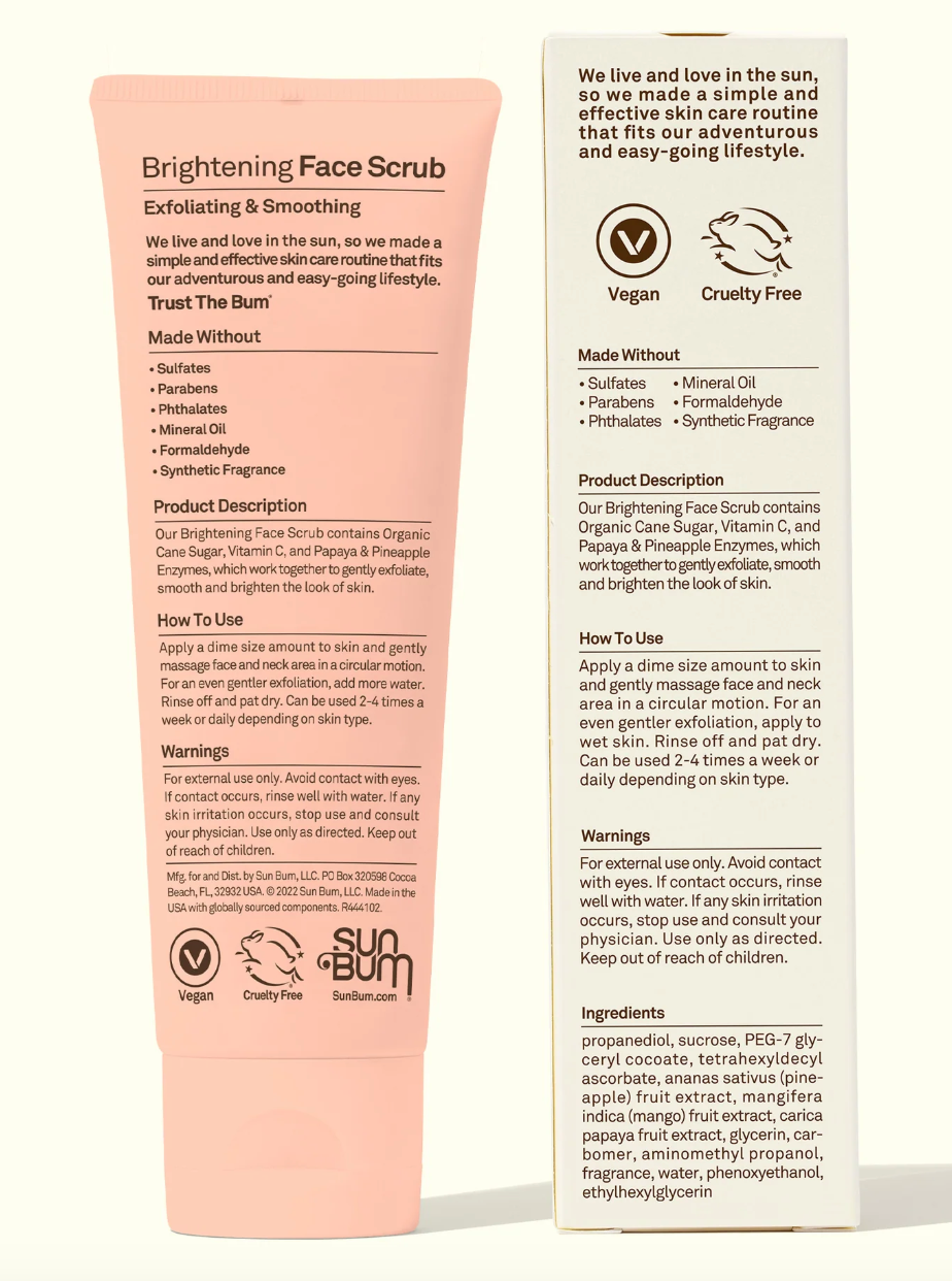Brightening Face Scrub