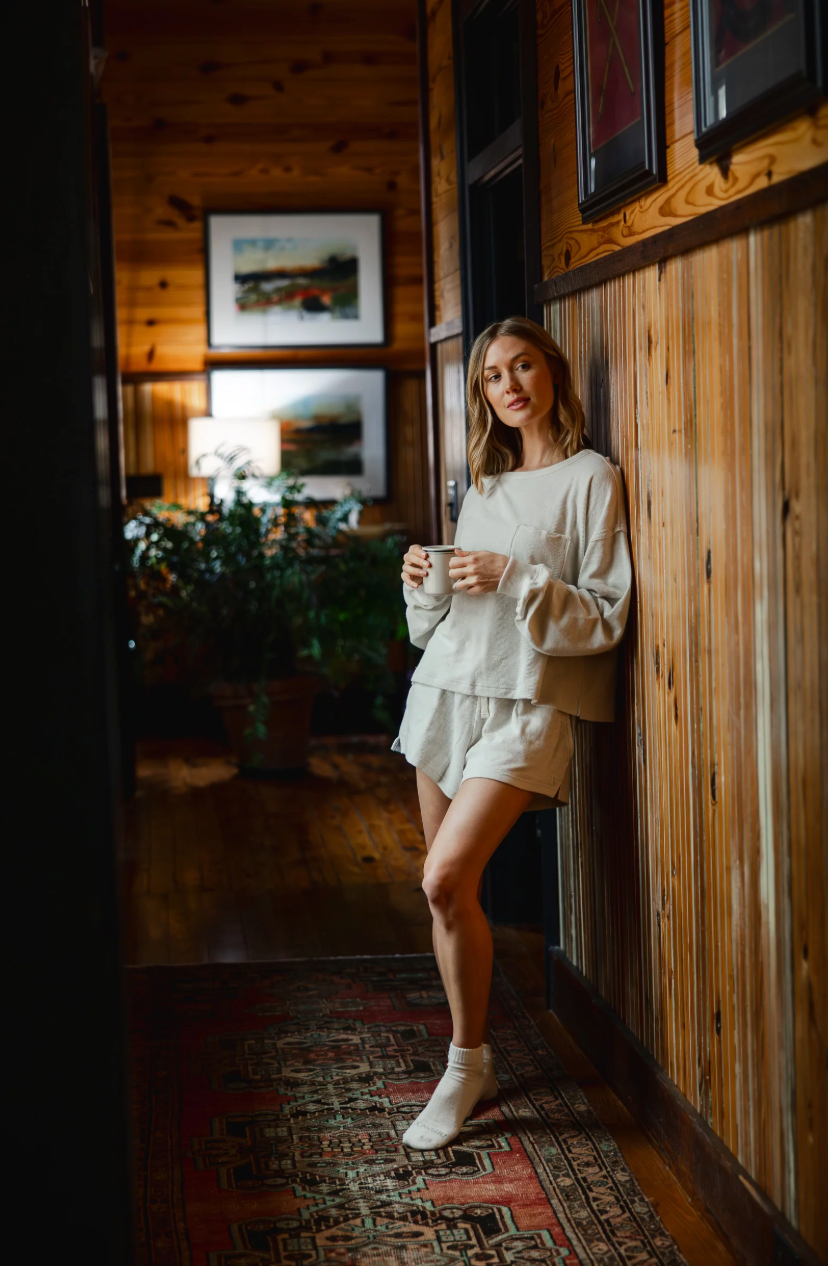 LG Revive Crewneck - Light Sand