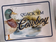Quack 'Em Cowboy Tee