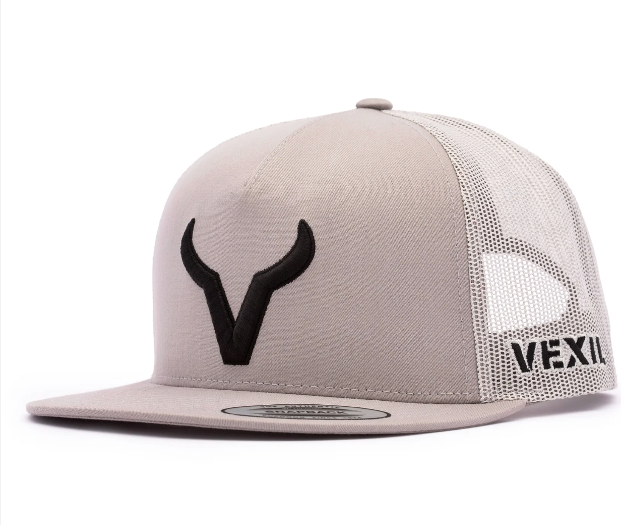 Vexil Brand - Black Icon - Silver/Silver Mesh