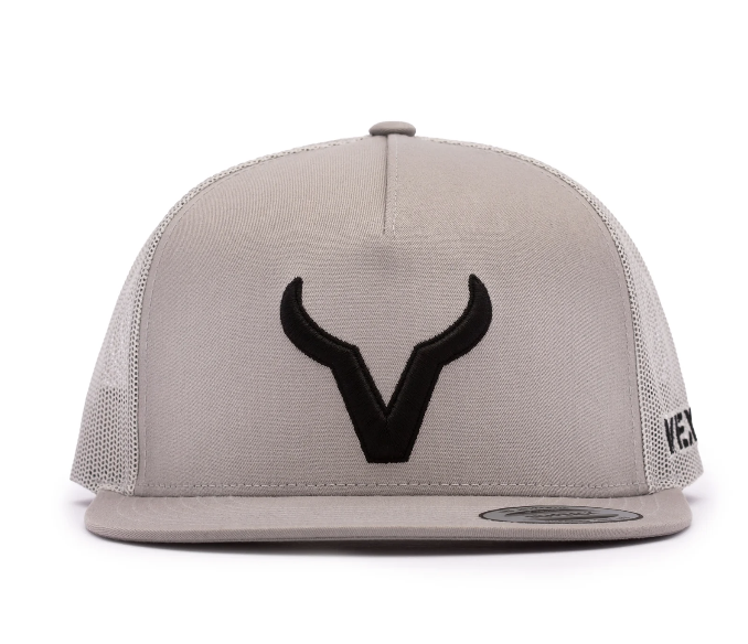 Vexil Brand - Black Icon - Silver/Silver Mesh
