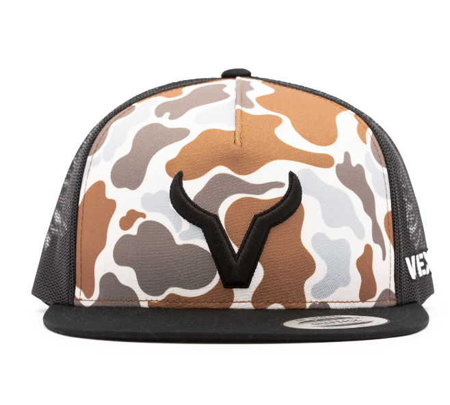 Vexil Brand - Black Icon - Black/Light Retro Camo/Black Mesh