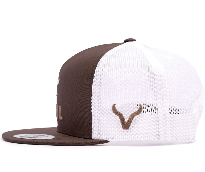 Vexil Cattle Co. - Est. 2014 - Wet Brown/White Mesh