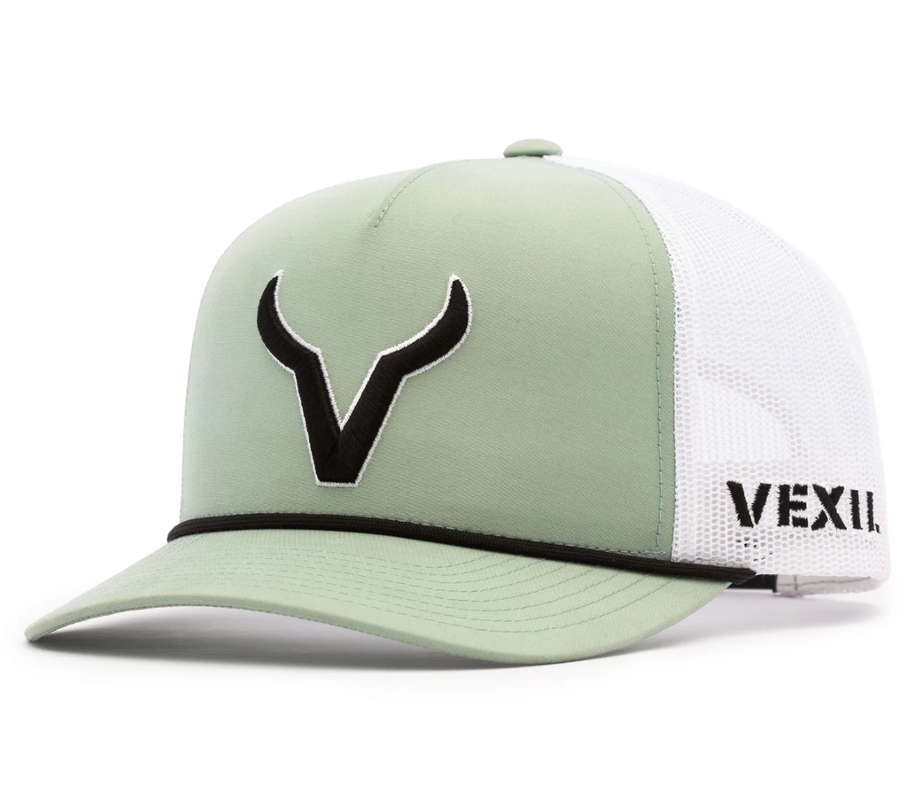 Vexil Brand - Black Icon - Ether/White Mesh