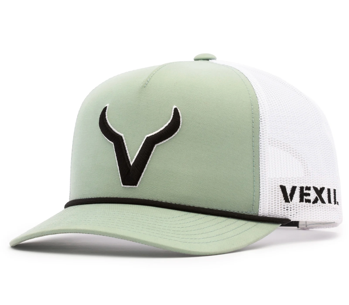 Vexil Brand - Black Icon - Ether/White Mesh