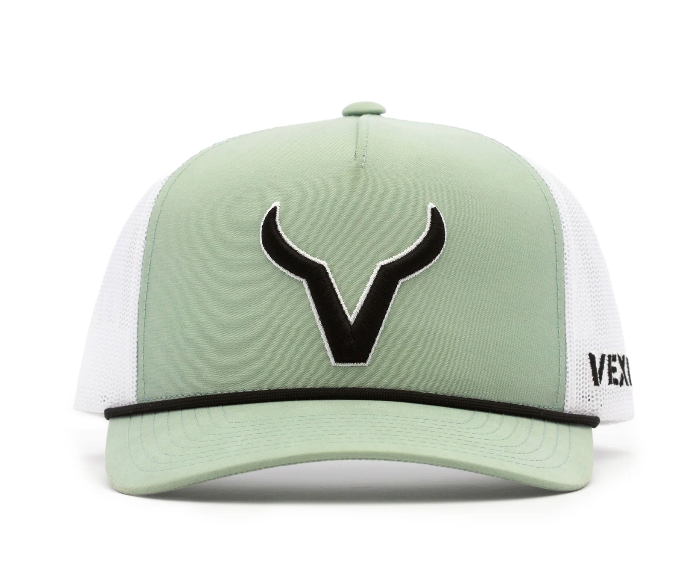 Vexil Brand - Black Icon - Ether/White Mesh