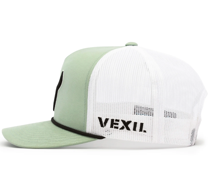 Vexil Brand - Black Icon - Ether/White Mesh