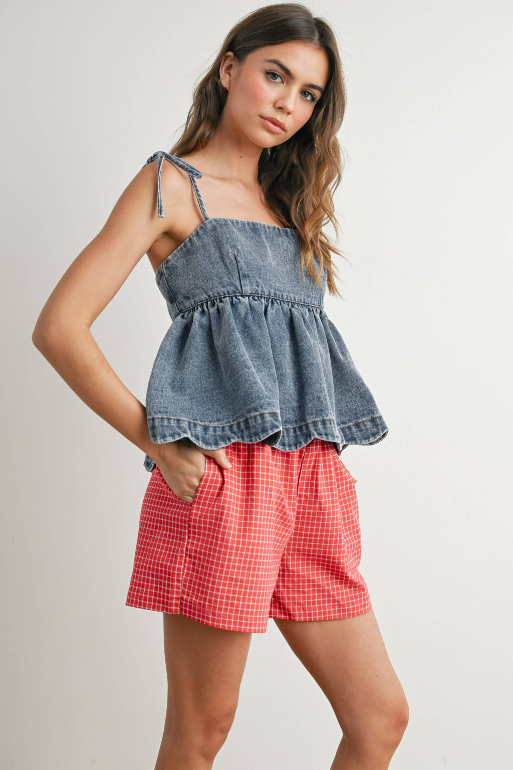 Ocean Breeze Tie-Strap Top