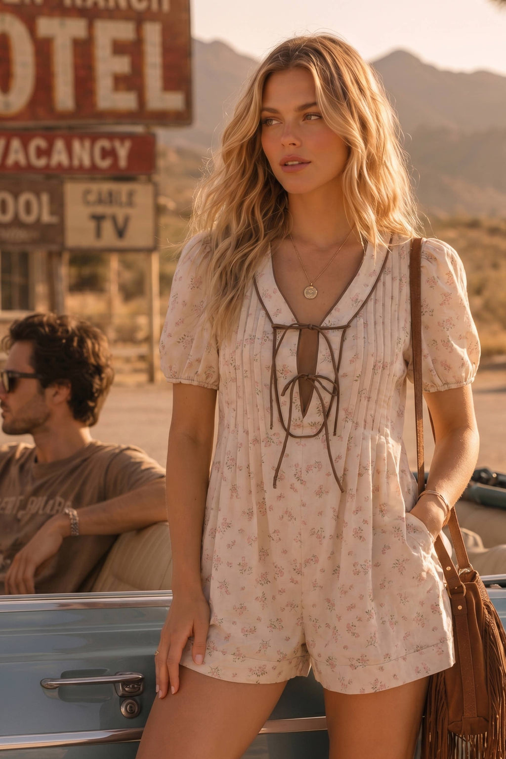 The Sweet Caroline Romper