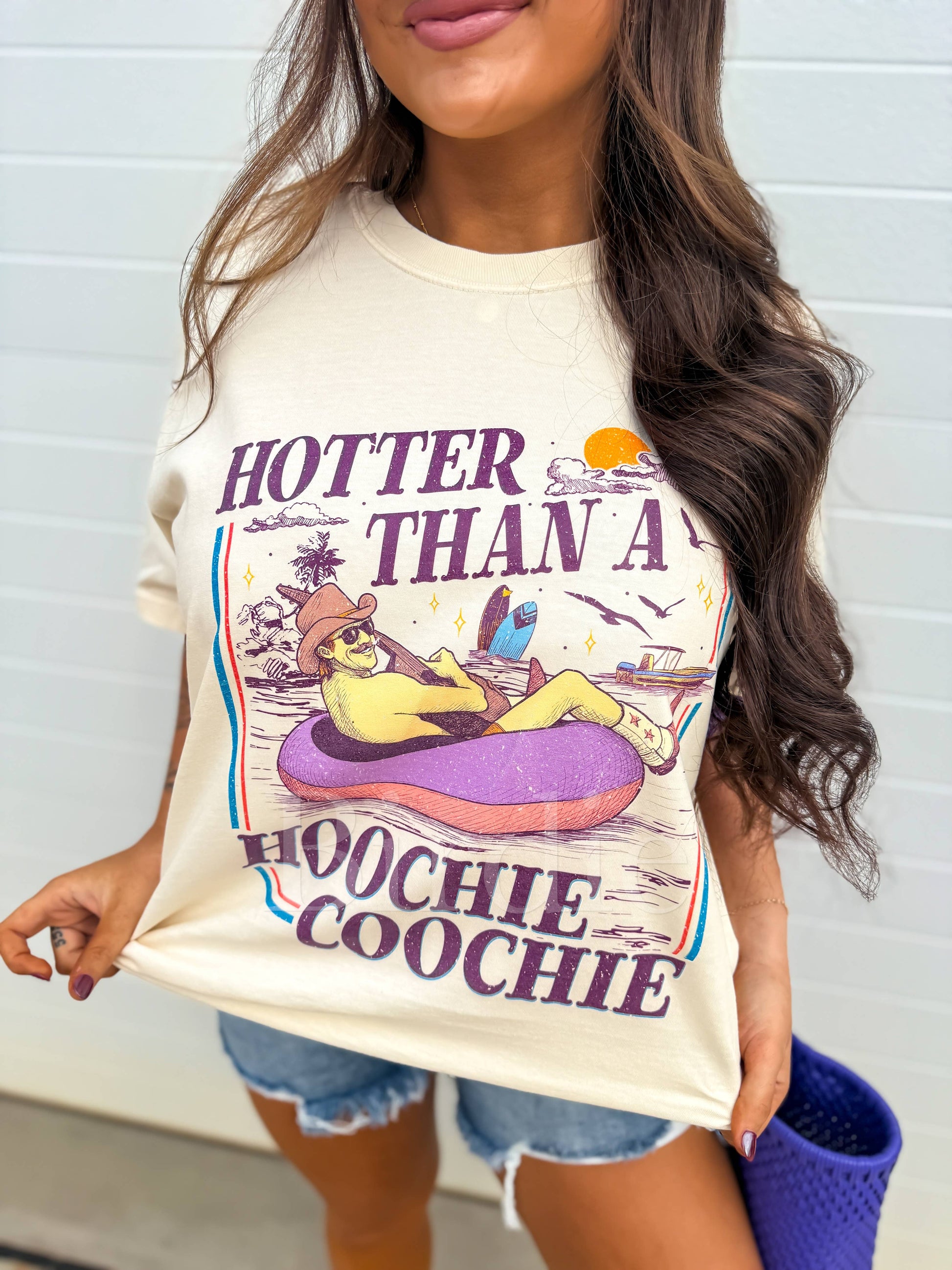 Hotter Than A Hoochie Graphic Tee