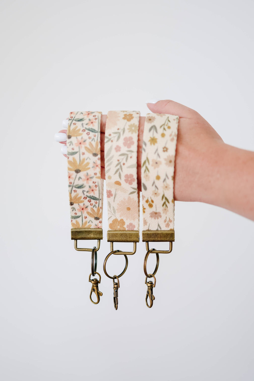 Canvas Wristlet Lanyard