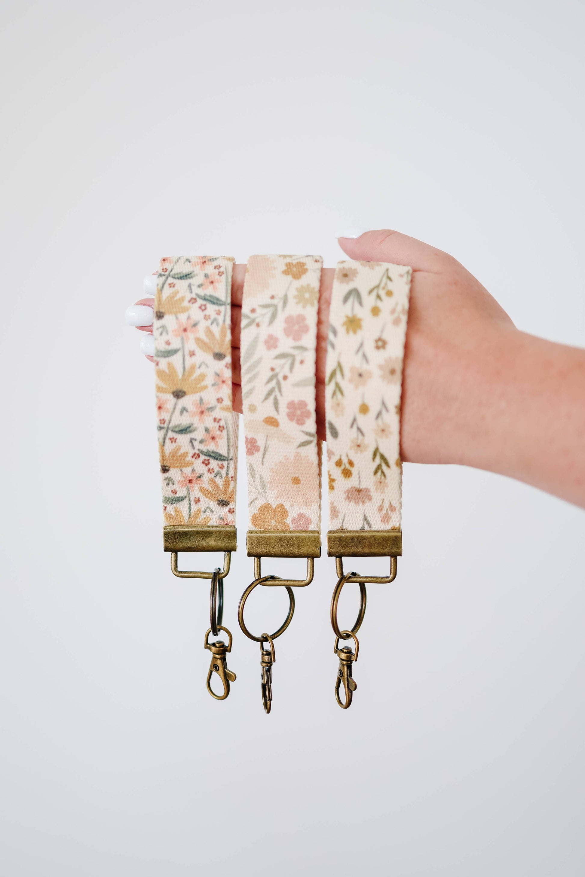 Canvas Wristlet Lanyard