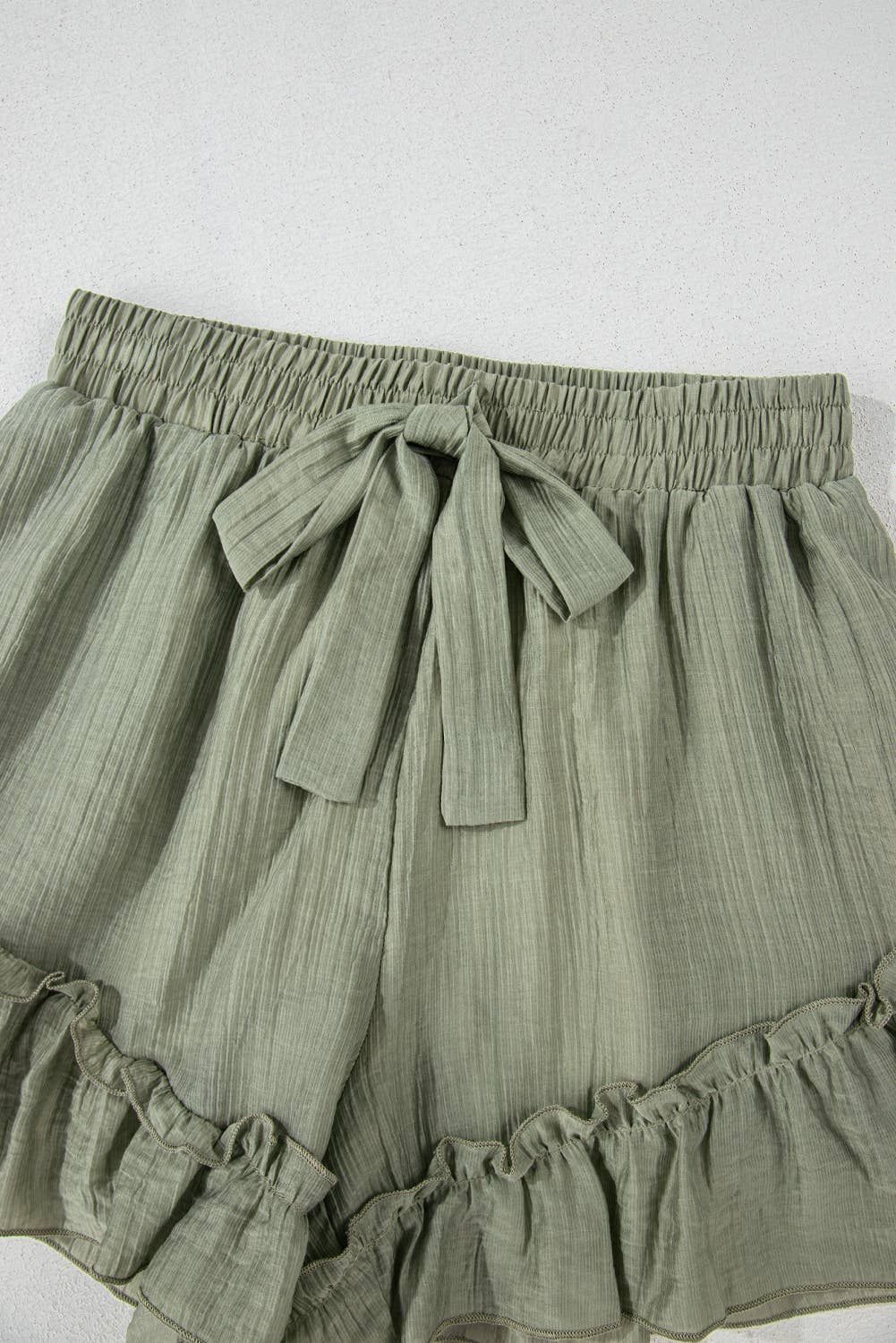Soft Sage Flutter Skort