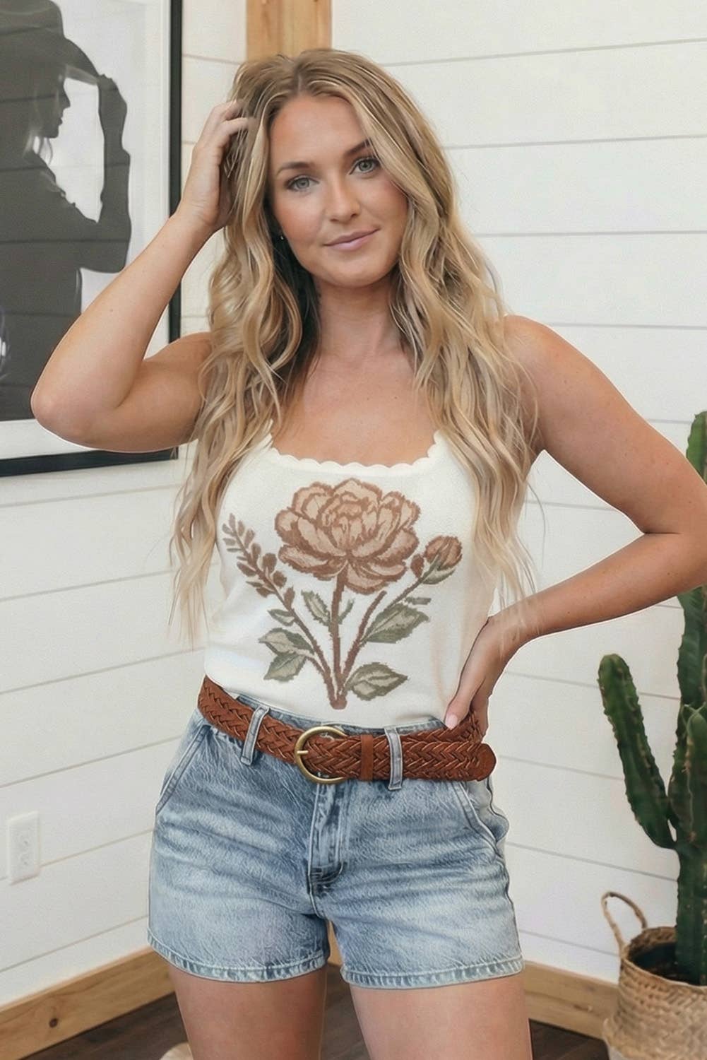 Sweet Sage Blossom Tank